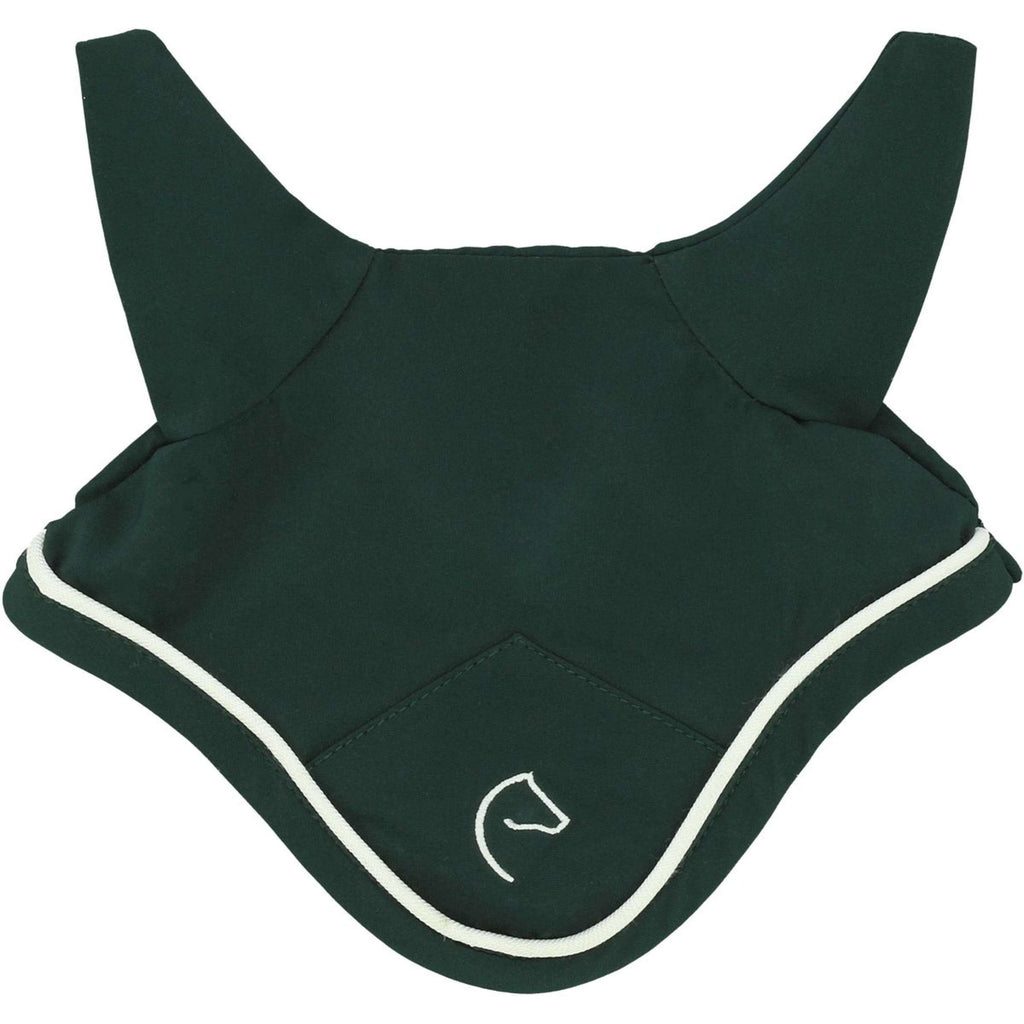 EQUITHÈME Pony Academy Bonnet Anti-Mouches Vert foncé