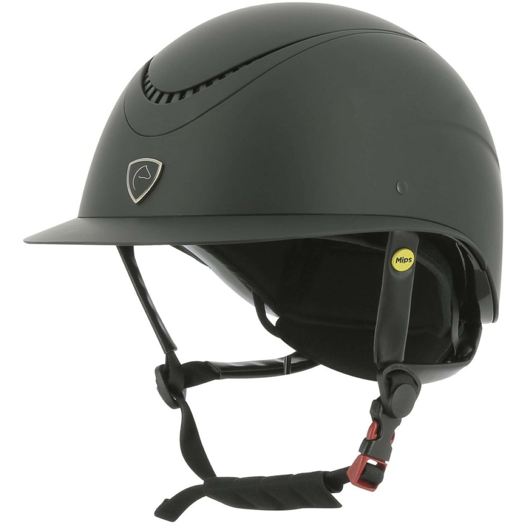 EQUITHÈME Bombe Wings Mips Noir Mat