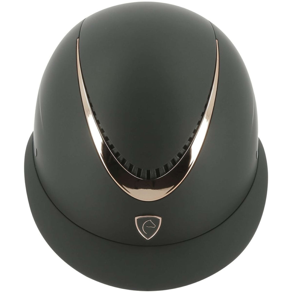 EQUITHÈME Bombe Wings Mips Or Rose/Noir