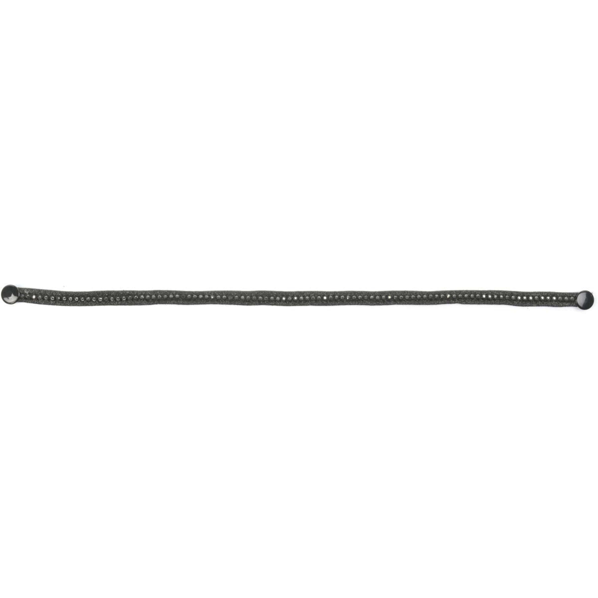 Lami-Cell Sangle de casquette Strass Noir