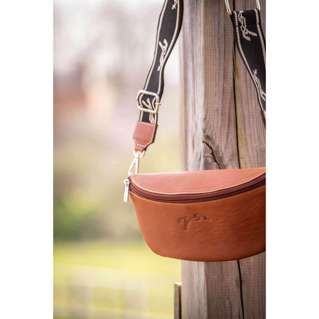 Pénélope Sac Banane Smile Cognac