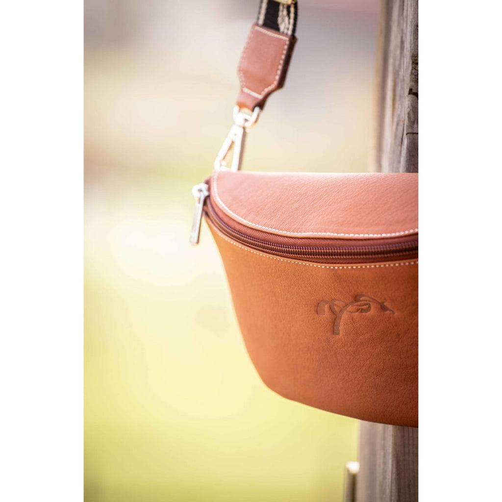 Pénélope Sac Banane Smile Cognac