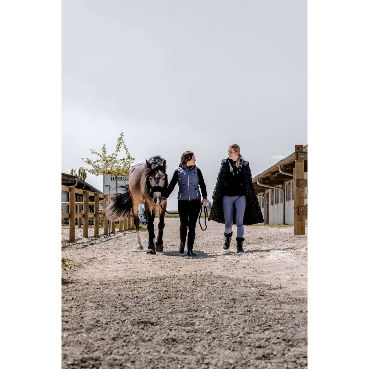 EQUITHÈME Pull Coline Noir