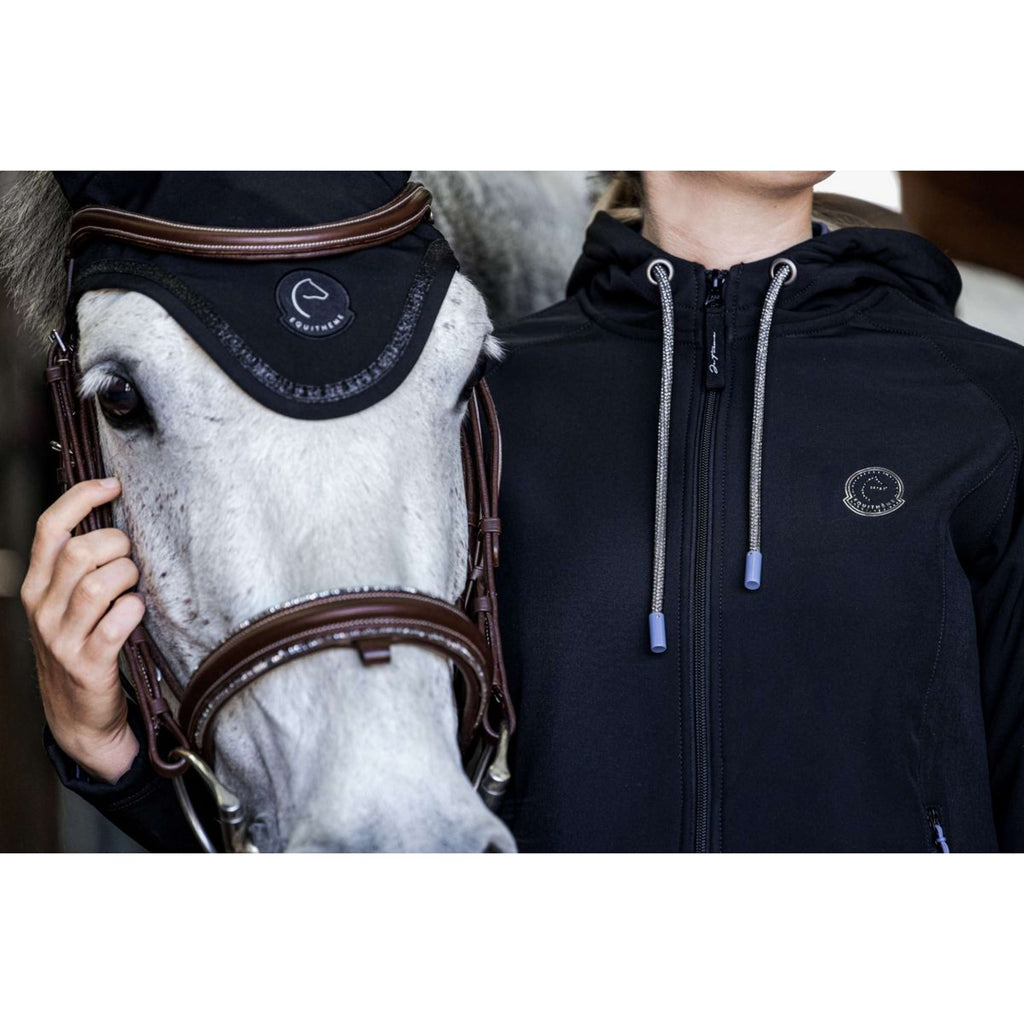EQUITHÈME Veste Softshell Victoria Noir