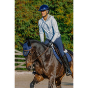 EQUITHÈME Pull col Hoodie Axel Unisex Bleu/Bleu clair