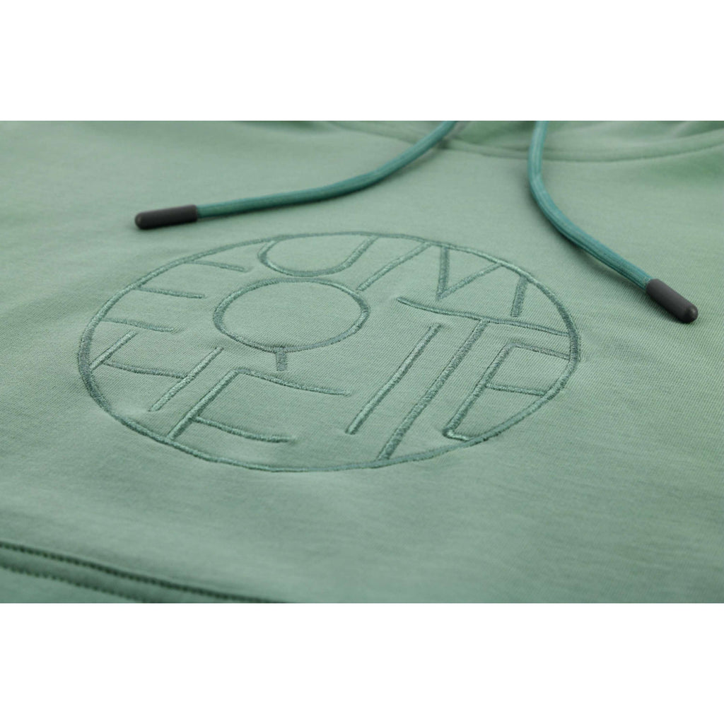 EQUITHÈME Pull col Hoodie Axel Unisex Khaki