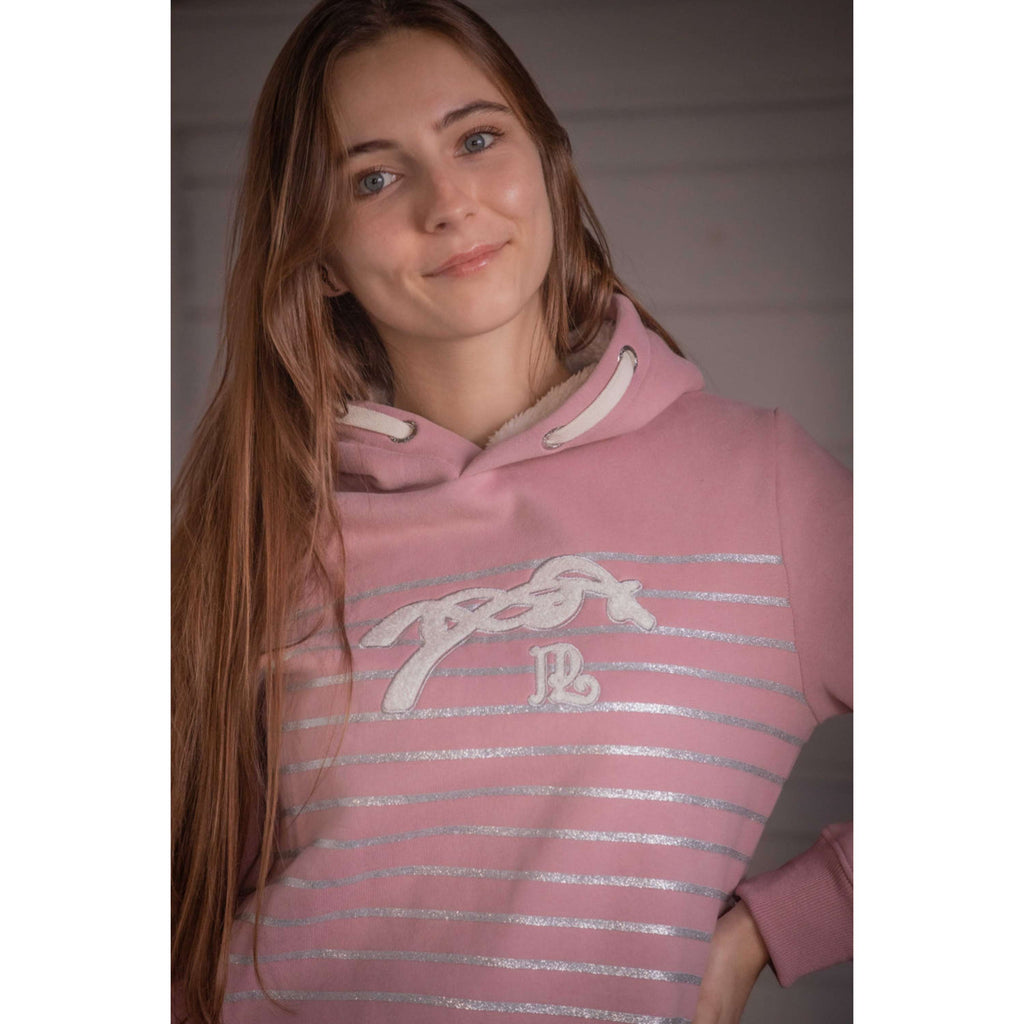 Pénélope Pull col Hoodie Ikona Rose