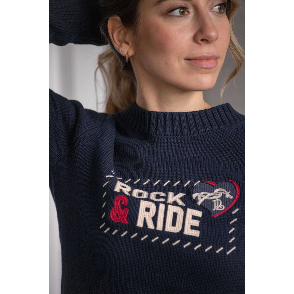 Pénélope Pull Florida Navy blue