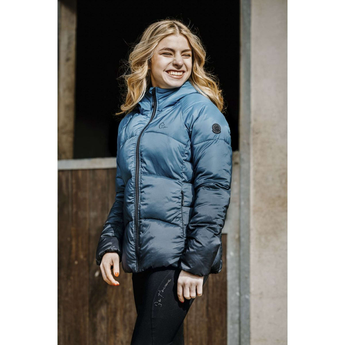 EQUITHÈME Blouson Laura Turquoise