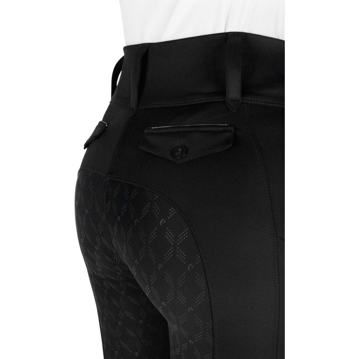 EQUITHÈME Legging d'Équitation Alize Full Grip Noir