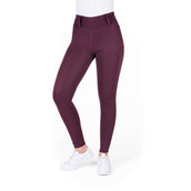 EQUITHÈME Legging d'Équitation Alize Full Grip Violet