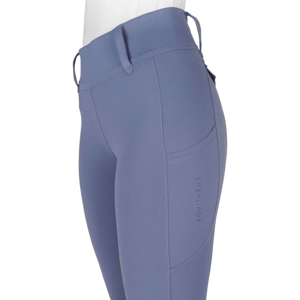 EQUITHÈME Legging d'Équitation Alize Full Grip Gris