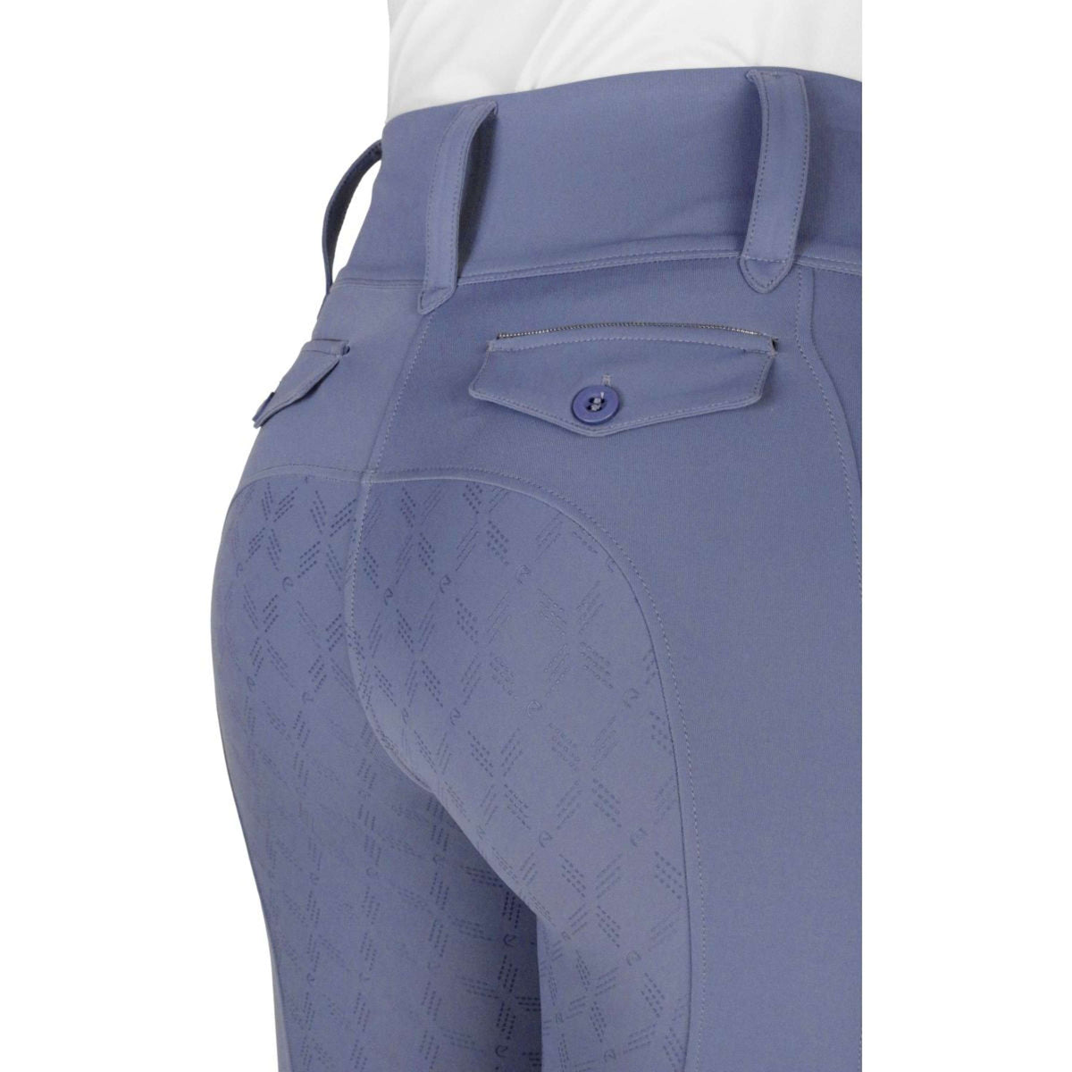 EQUITHÈME Legging d'Équitation Alize Full Grip Gris