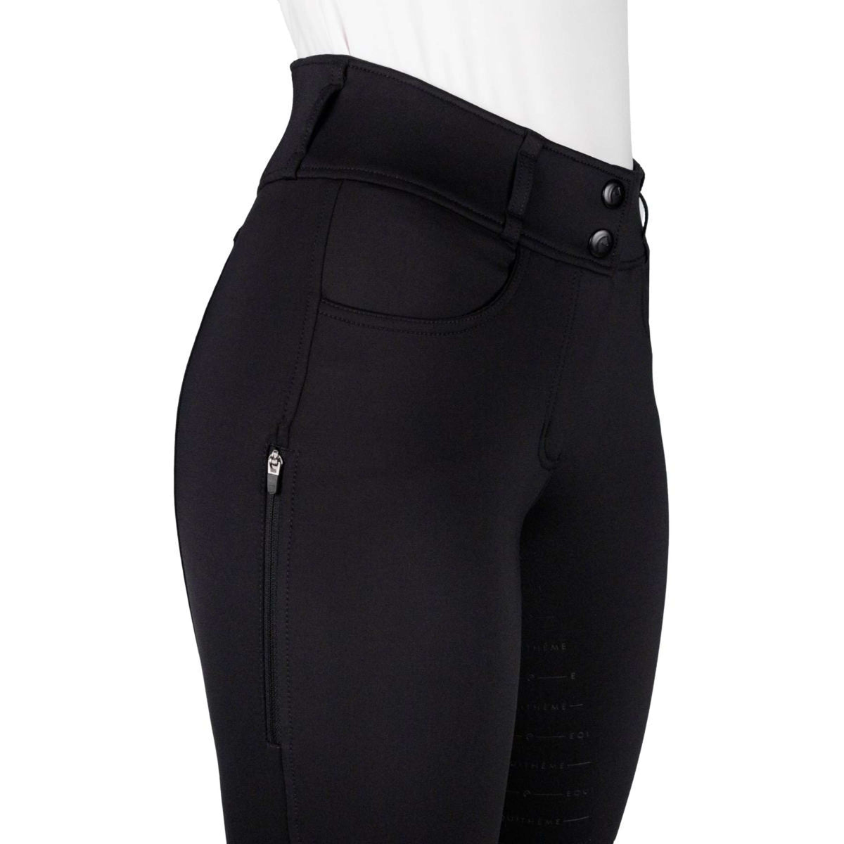 EQUITHÈME Pantalon d'Équitation Mila Full Grip Noir