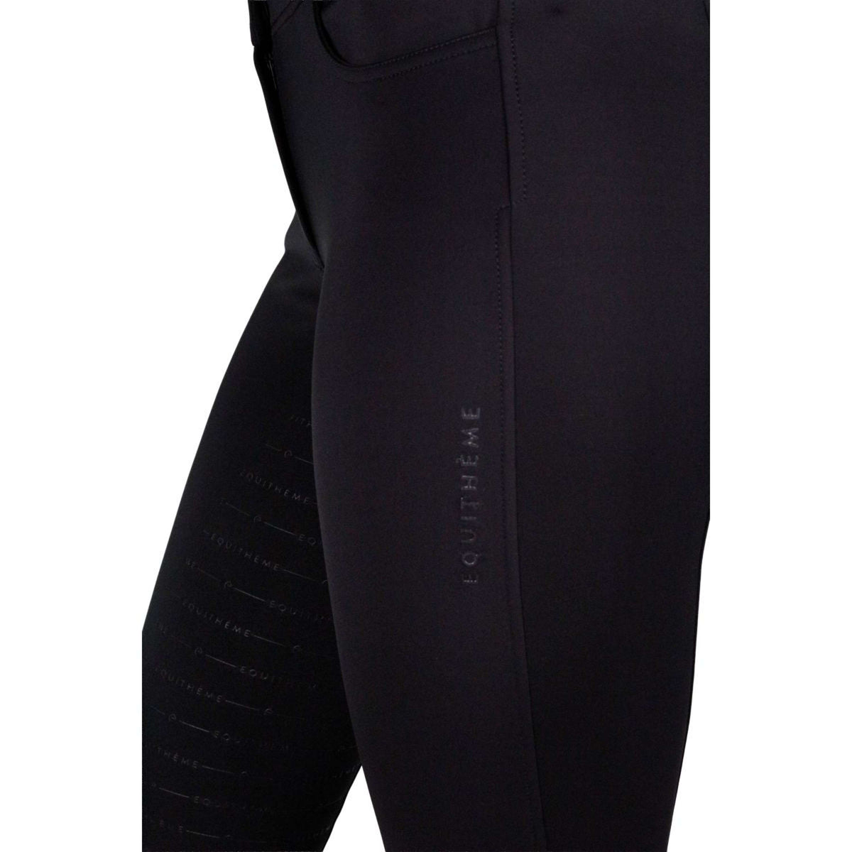 EQUITHÈME Pantalon d'Équitation Mila Full Grip Noir