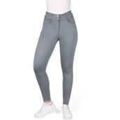 EQUITHÈME Pantalon d'Équitation Mila Full Grip Gris