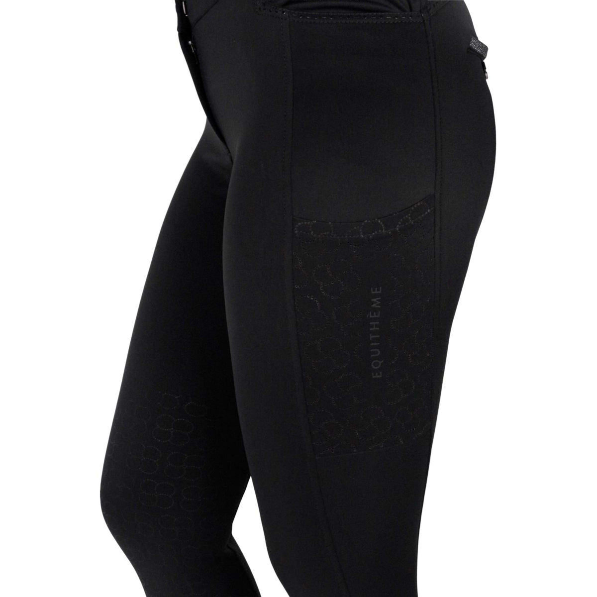 EQUITHÈME Pantalon d'Équitation Capucine Full Grip Noir