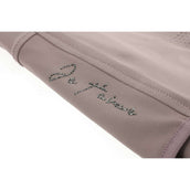 EQUITHÈME Legging d'Équitation Flora Je T'aime Rose Vieux