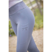 Pénélope Legging d'Équitation Delphe Full Grip Bering Sea