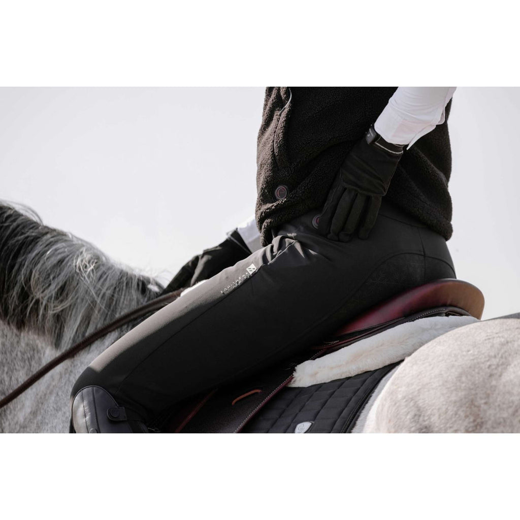 EQUITHÈME Pantalon d'Équitation Sierra Heated Full Grip Noir