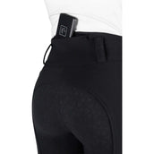 EQUITHÈME Pantalon d'Équitation Sierra Heated Full Grip Noir