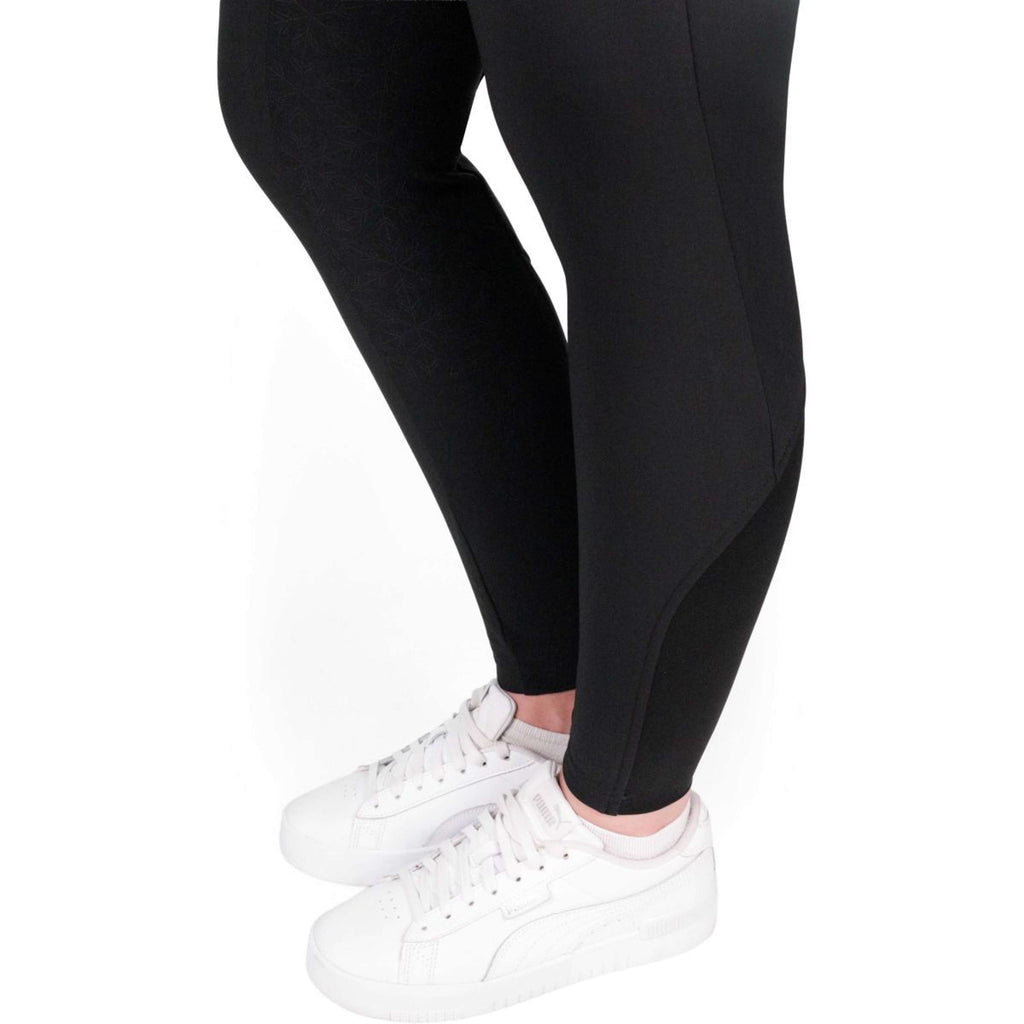 EQUITHÈME Pantalon d'Équitation Sierra Heated Full Grip Noir