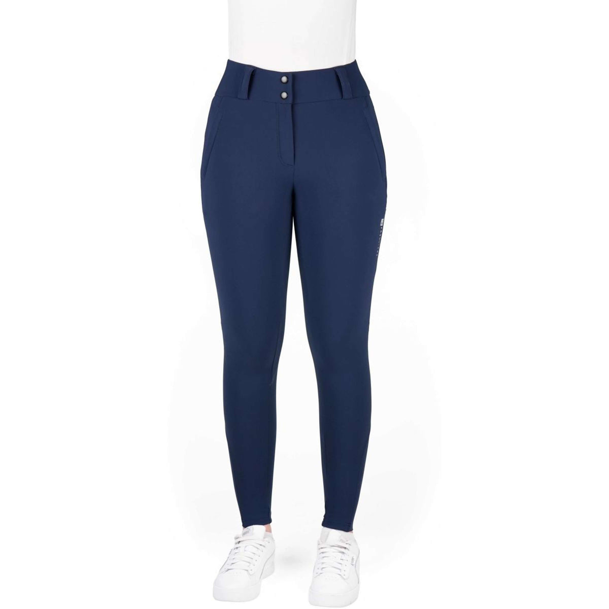 EQUITHÈME Pantalon d'Équitation Sierra Full Grip Marin