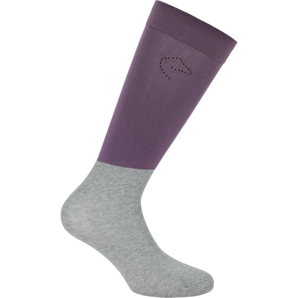 EQUITHÈME Chaussettes d'Équitation Compet Violet