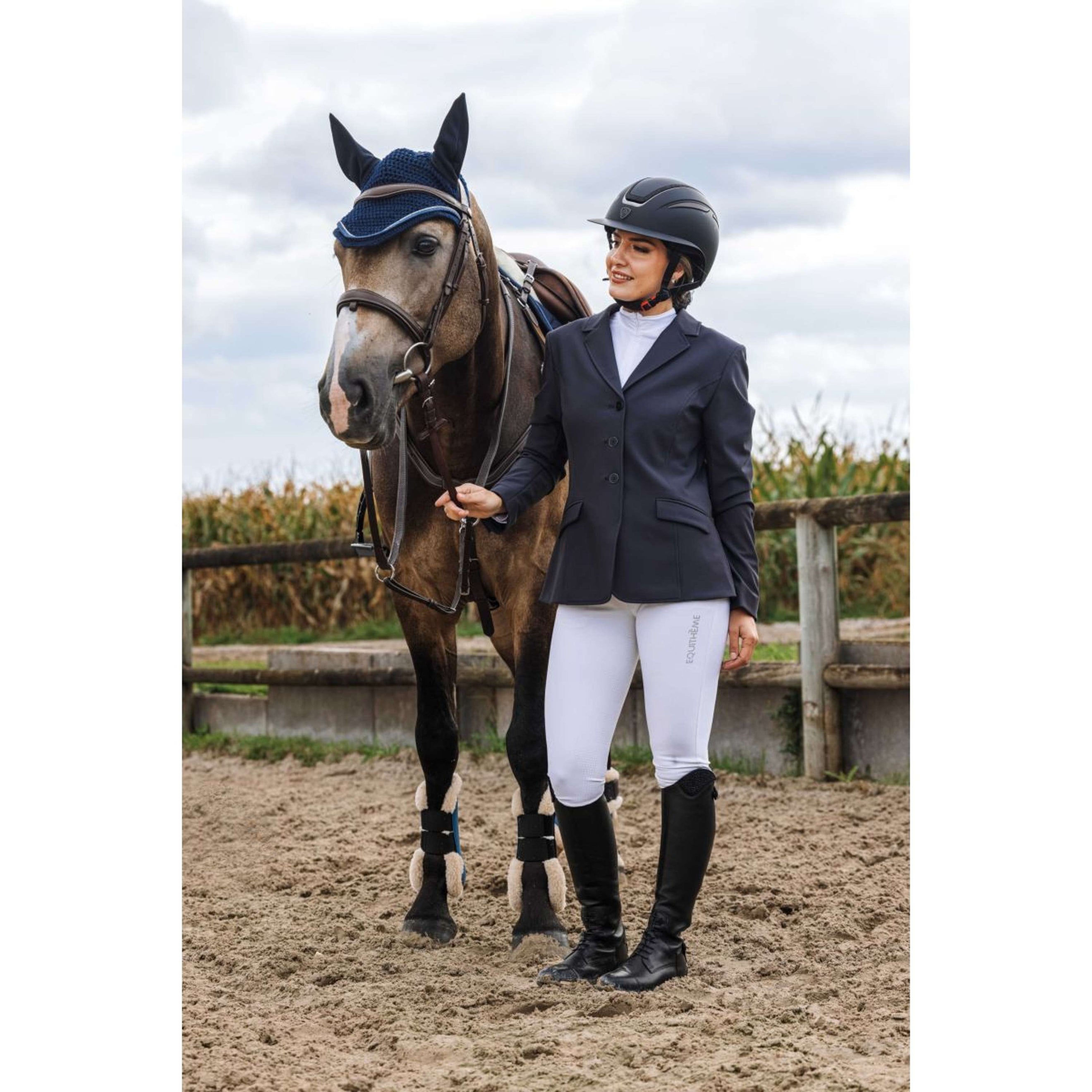 EQUITHÈME Petite Veste de Concours Nancy Gris EQUITHÈME Petite Veste de Concours Nancy Gris