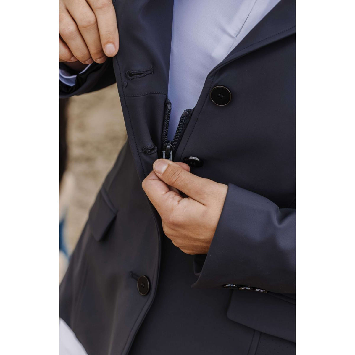 EQUITHÈME Petite Veste de Concours Nancy Gris