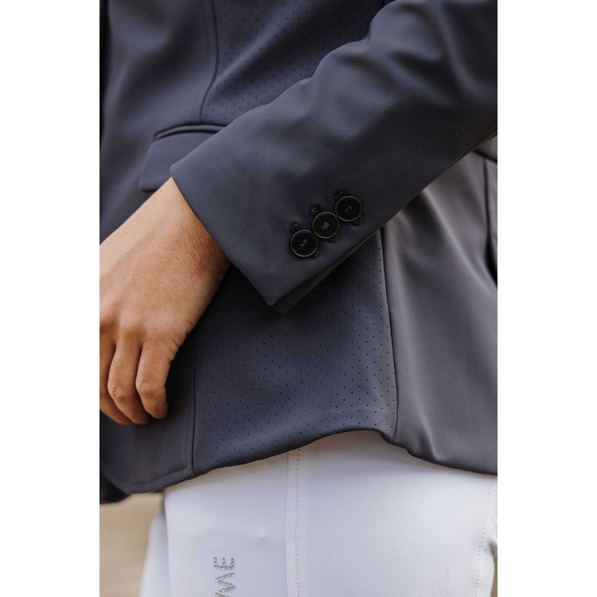 EQUITHÈME Petite Veste de Concours Nancy Gris