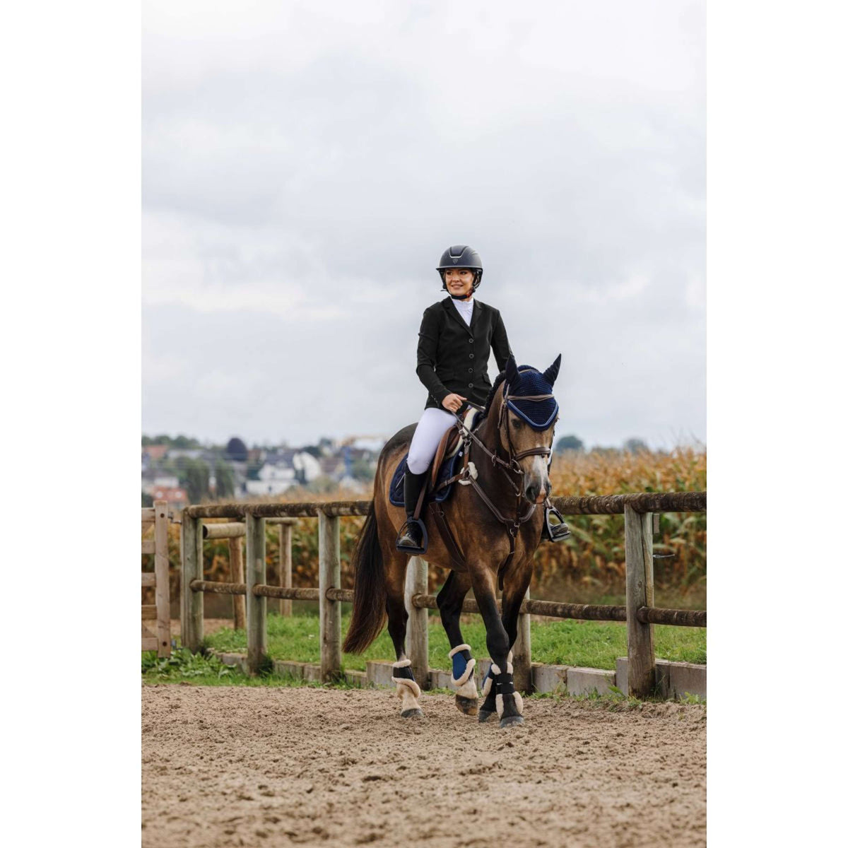 EQUITHÈME Petite Veste de Concours Nancy Noir