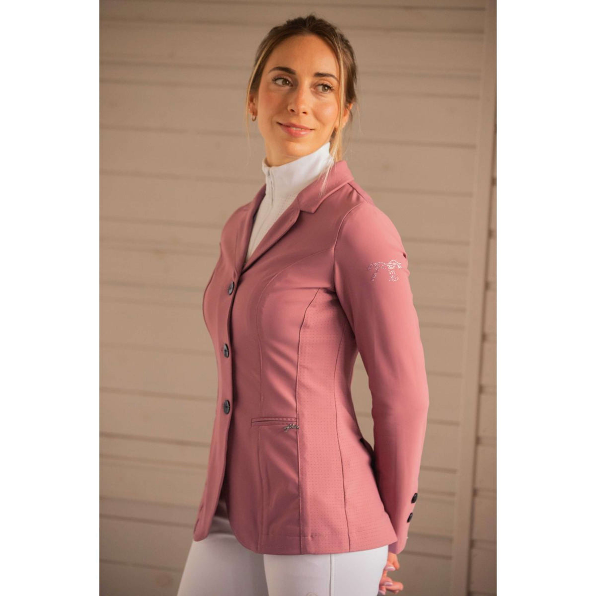Pénélope Petite Veste de Concours Calista Old Pink