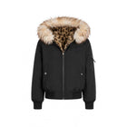 Pénélope Veste Bomber LeoLyon Noir/Panthère