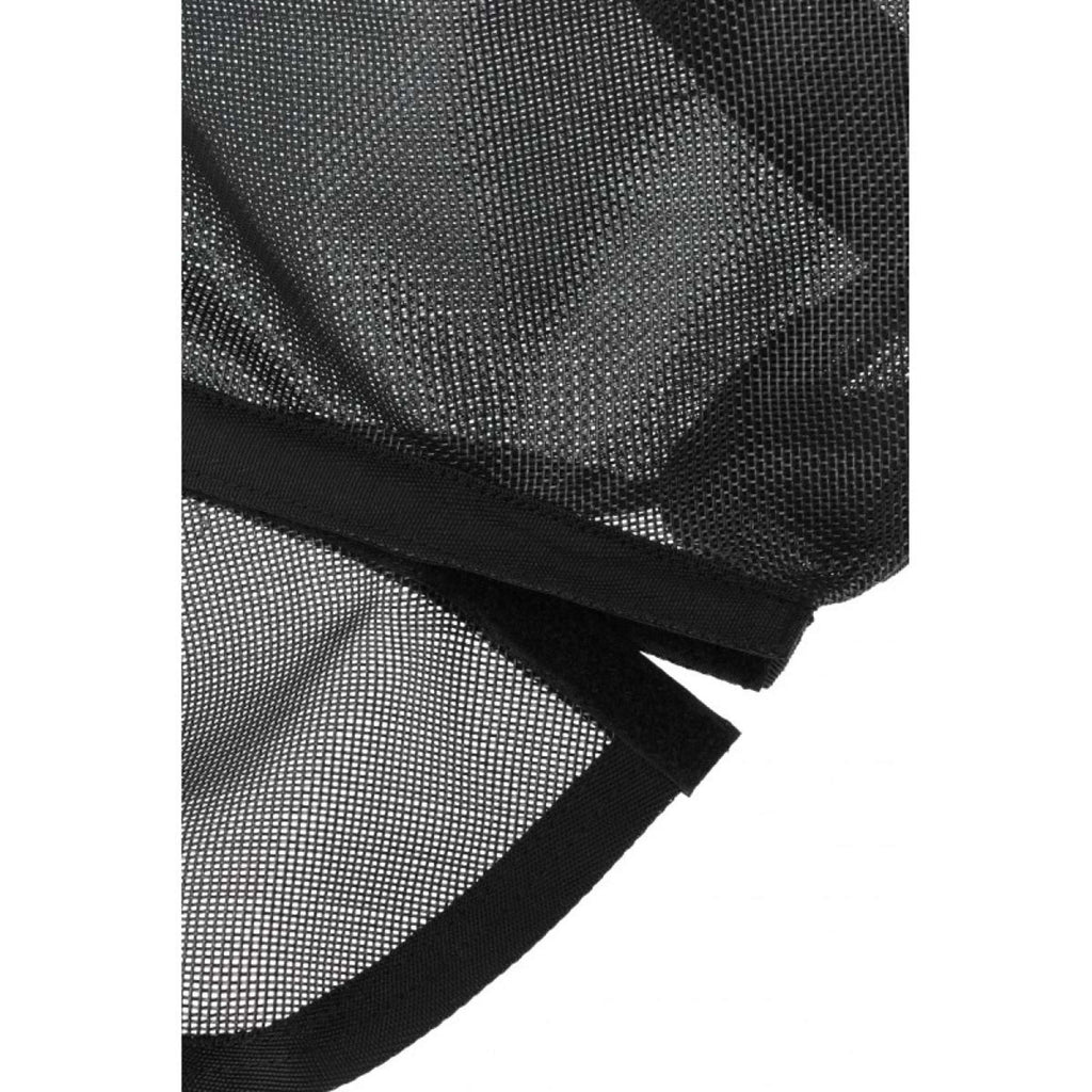 EQUITHÈME Masque Anti-Mouches Protec avec Protection UV Noir