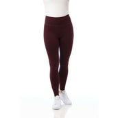 EQUITHÈME Legging d'Équitation Lyly Enfants Rouge/Rose