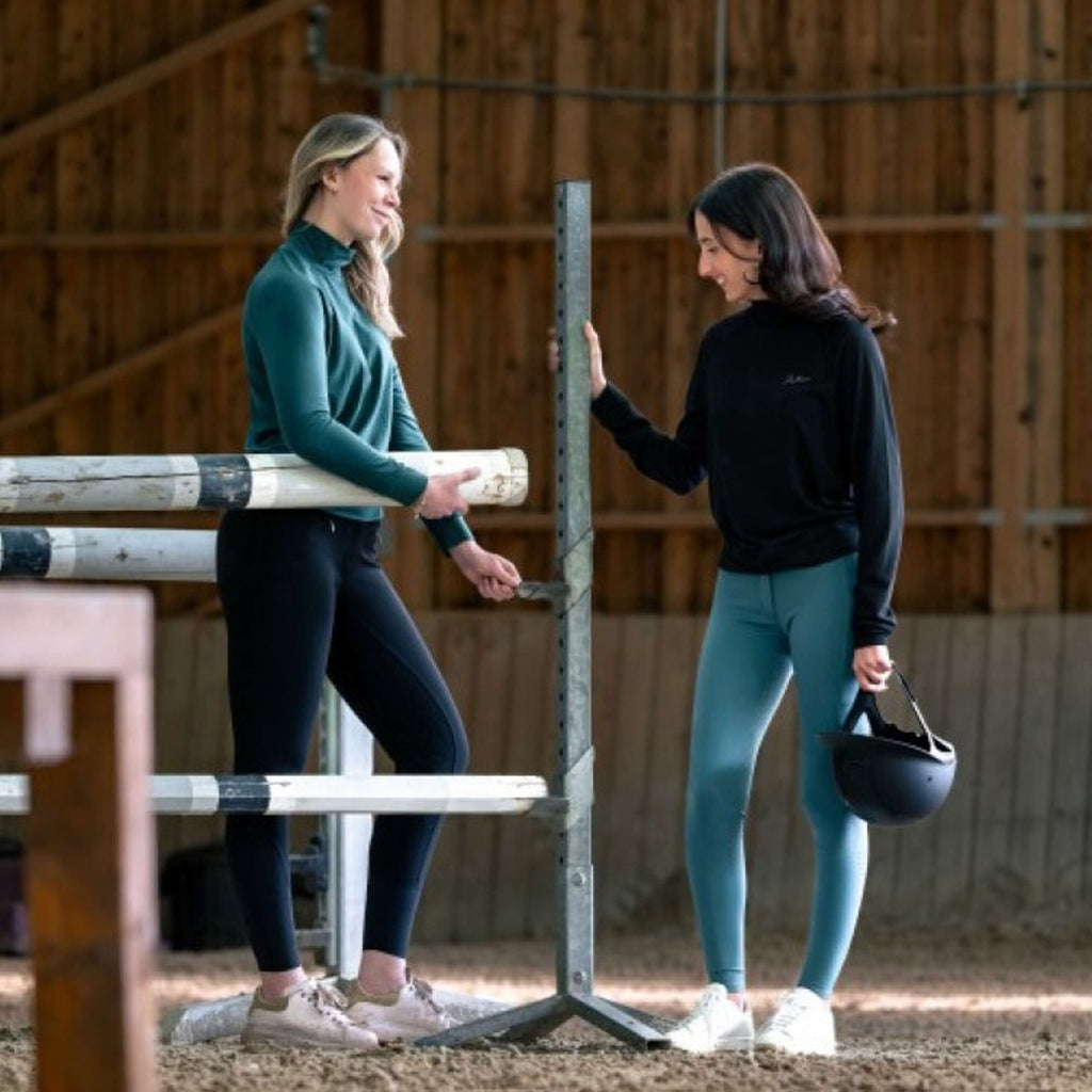 EQUITHÈME Pantalon d'Équitation Madison Bleu canard