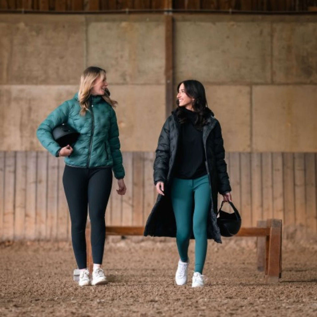 EQUITHÈME Pantalon d'Équitation Madison Bleu canard