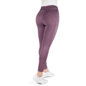EQUITHÈME Legging d'Équitation Birdy Full Grip Lilas