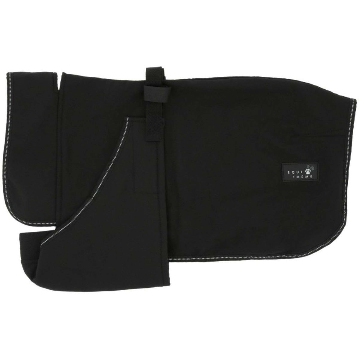 EQUITHÈME Couverture pour Chien Softshell Noir