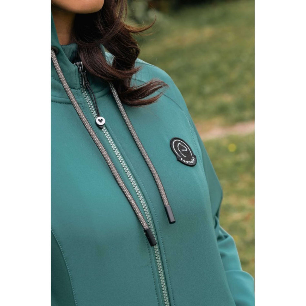 EQUITHÈME Veste Softshell Victoria Bleu canard
