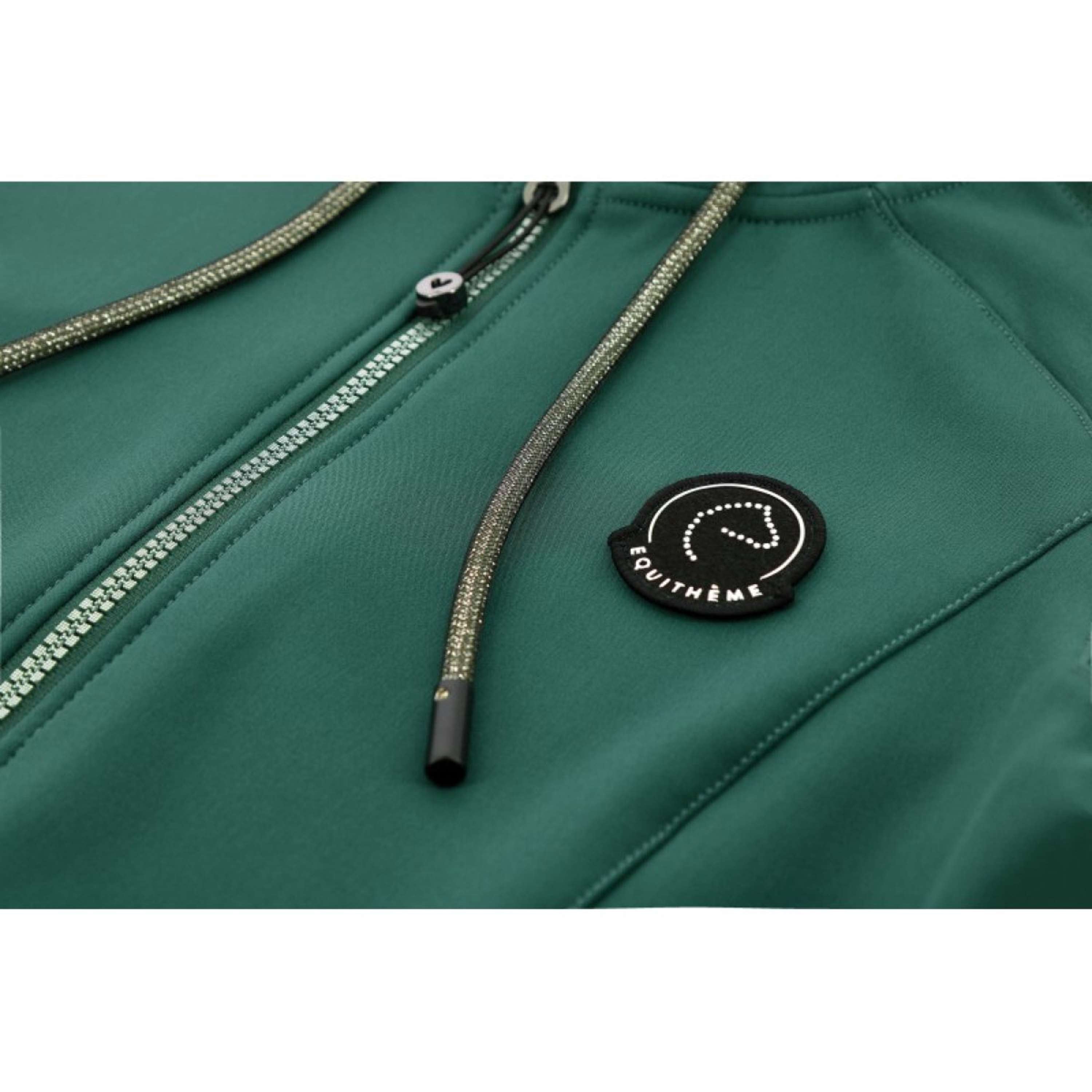 EQUITHÈME Veste Softshell Victoria Bleu canard