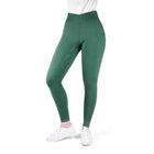 EQUITHÈME Legging d'Équitation Flora Full Grip Bleu canard
