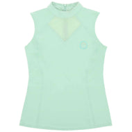 EQUITHÈME Chemise Carla Sans Manche Menthe/Vert