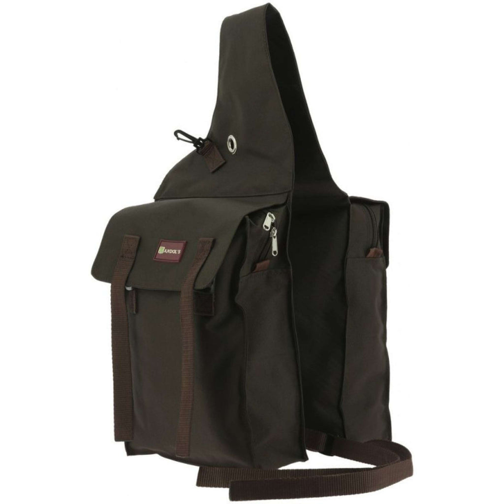 Randol's Sacoche Double de Selle avec Rabat Marron