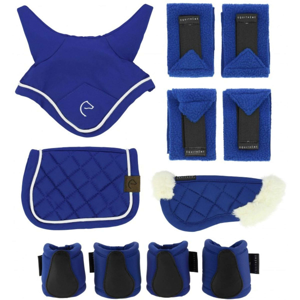 EQUITHÈME Kit d'accessoires Mini Pony Academy Bleu Royal