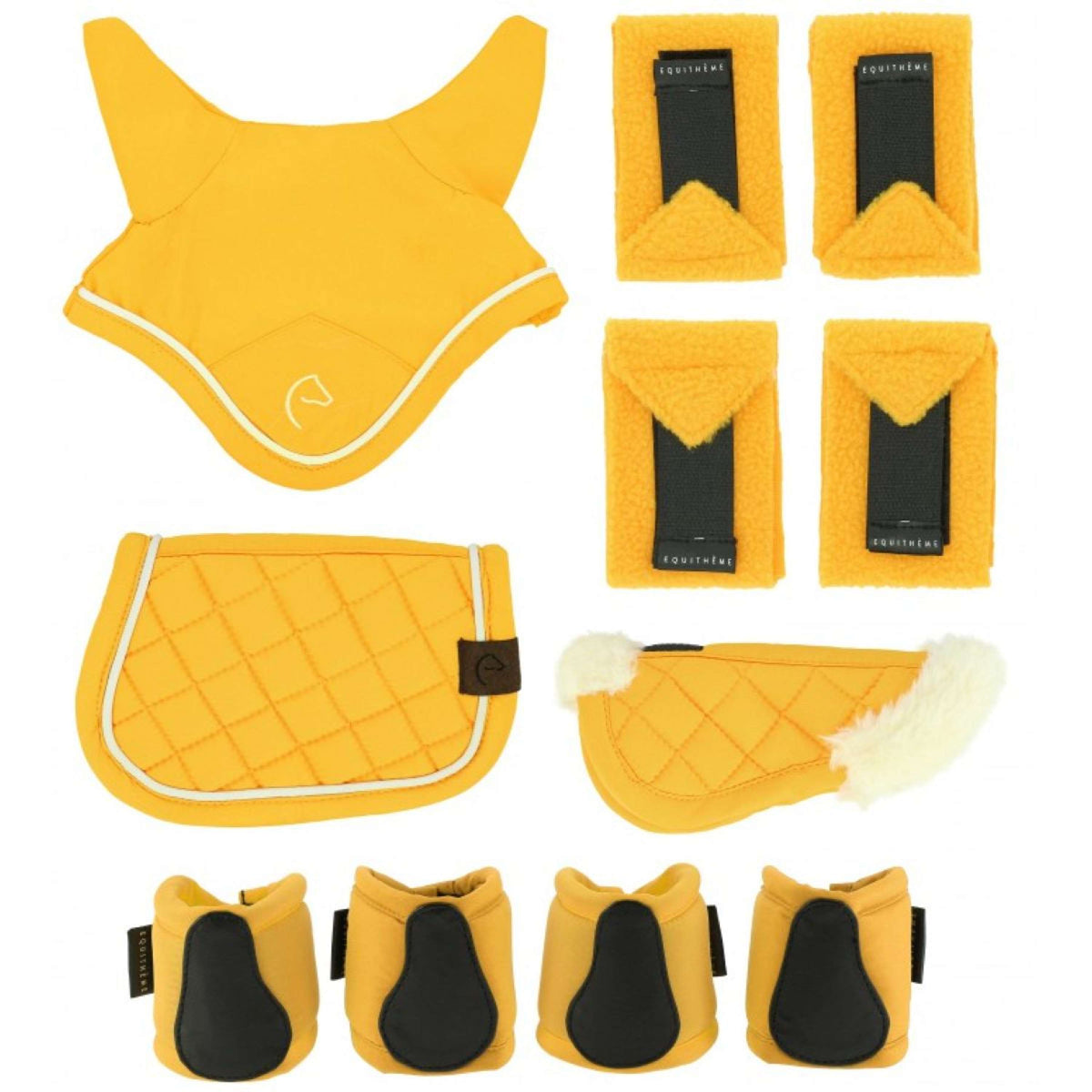 EQUITHÈME Kit d'accessoires Mini Pony Academy Jaune