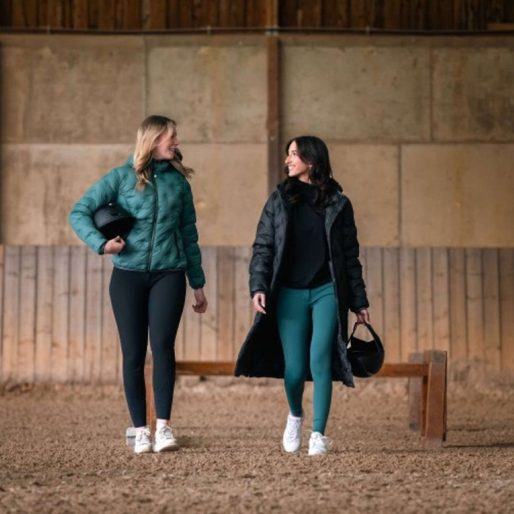 EQUITHÈME Veste Daria Bleu canard