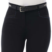 EQUITHÈME Pantalon d'Équitation Safir Enfants Noir/Bleu