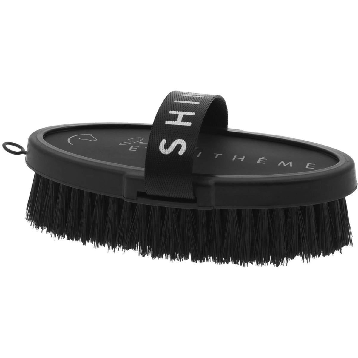 EQUITHÈME Brosse Douce Je T'aime Noir